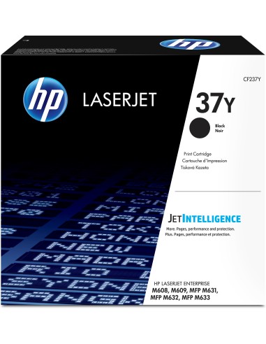 HP CF237Y Negro Cartucho de Toner Original - 37Y