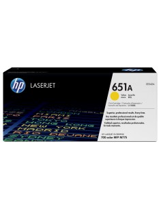HP CE342A Amarillo Cartucho de Toner Original - 651A