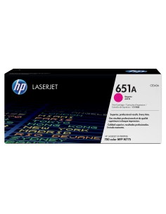 HP CE343A Magenta Cartucho de Toner Original - 651A