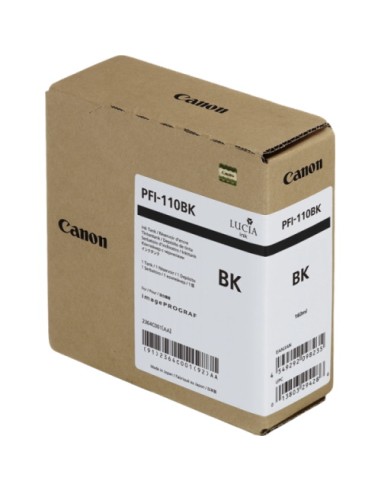 Canon PFI110 Negro Cartucho de Tinta Original -...