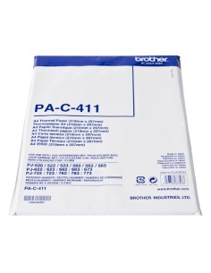 Brother PAC411 Pack de 100 Hojas A4 de Papel Termico...