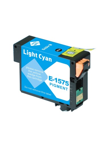 Epson T1575 Cyan Light Cartucho de Tinta Pigmentada Generico - Reemplaza C13T15754010