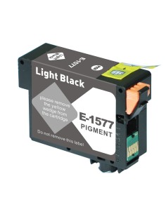 Epson T1577 Negro Light Cartucho de Tinta Pigmentada...