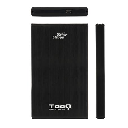 TooQ TQE-2522B caja HD 2.5" SATA3 USB 3.0 Negra TooQ TQE-2522B caja HD 2.5" SATA3 USB 3.0 Negra