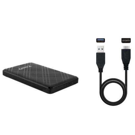 Tooq Caja externa 2,5" SATA USB3.1 Gen1 Negra Tooq Caja externa 2,5" SATA USB3.1 Gen1 Negra