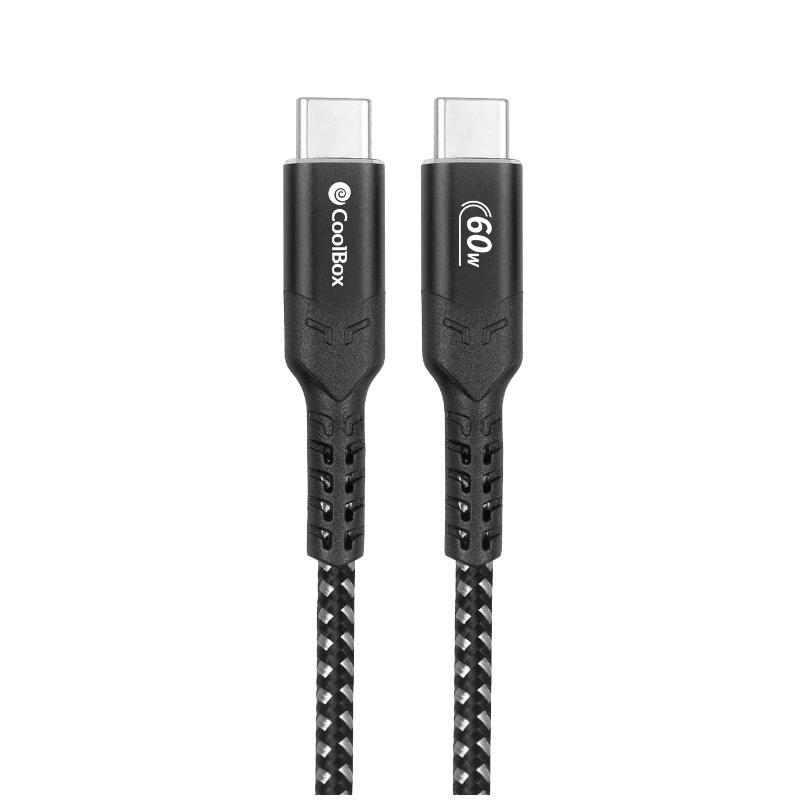 Coolbox     Cable    USB-C>USB-C   60W    Carga