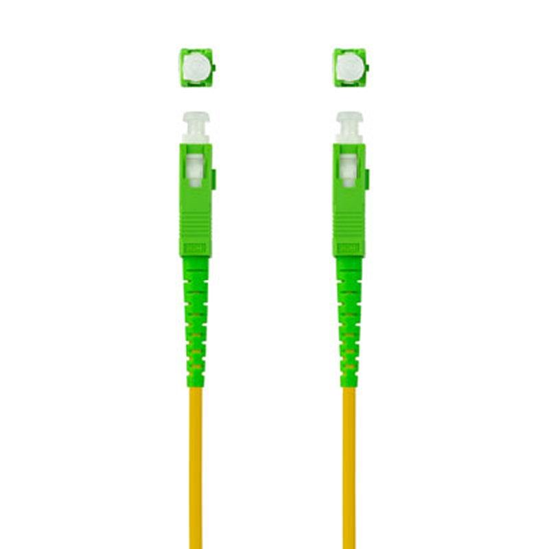 Nanocable Cable fibra SC/APC LSZH Amarillo 5m