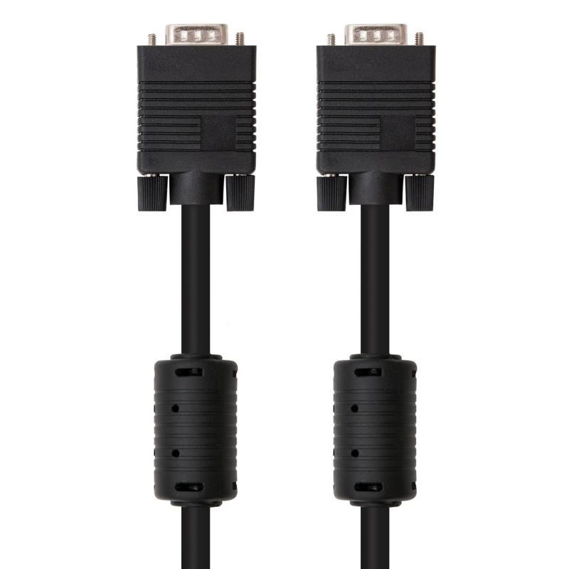 Nanocable Cable Conmutador Vga 10 M Negro