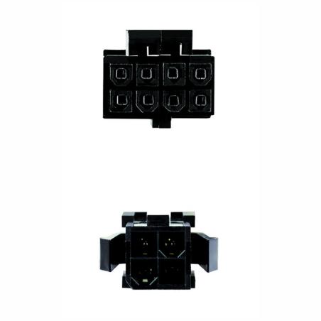 Nanocable Cable Alimentación 4PIN/H-4+4PIN/M, 15 c Nanocable Cable Alimentación 4PIN/H-4+4PIN/M, 15 c