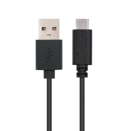 Nanocable Cable USB 2.0 3A Tipo USB-C/M-A/M 0.5 M Nanocable Cable USB 2.0 3A Tipo USB-C/M-A/M 0.5 M