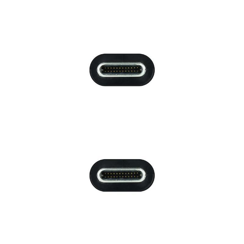 Nanocable Cable USB 3.1GEN2 5A USB-C/M-M 1,5 M