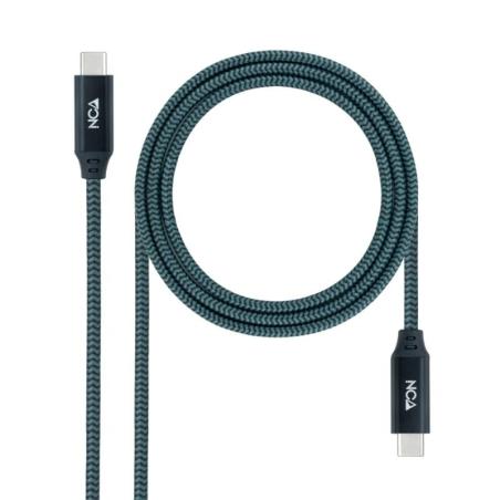 Nanocable Cable USB 3.2 Gen2x2 100W 4K USB-C 1m Nanocable Cable USB 3.2 Gen2x2 100W 4K USB-C 1m