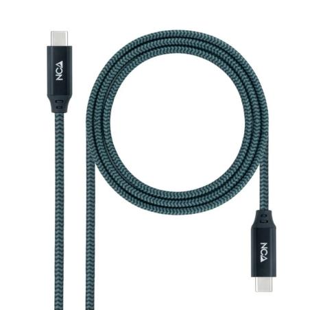 Nanocable Cable USB 3.2 Gen2x2 100W 4K USB-C 1.5m Nanocable Cable USB 3.2 Gen2x2 100W 4K USB-C 1.5m