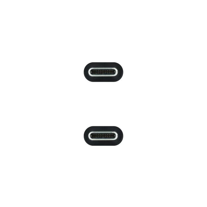 Nanocable Cable USB 3.2 Gen2x2 100W 4K USB-C 1.5m
