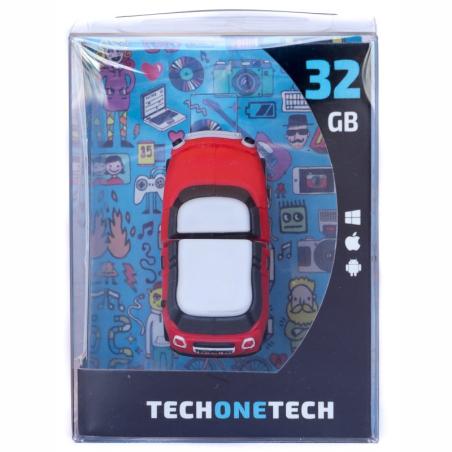 TECH ONE TECH Mini cooper S rojo 32 Gb USB 2.0