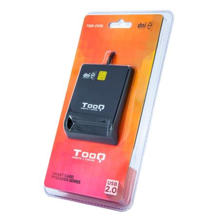 Tooq Lector de tarjetas DNIE usb 2.0 negro Tooq Lector de tarjetas DNIE usb 2.0 negro