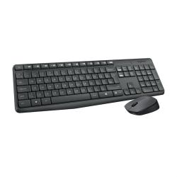 Logitech Teclado y ratón Inalámbrico MK235 Gris