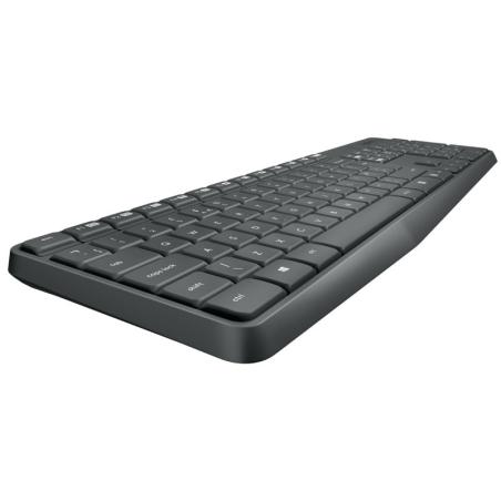 Logitech Teclado y ratón Inalámbrico MK235 Gris Logitech Teclado y ratón Inalámbrico MK235 Gris