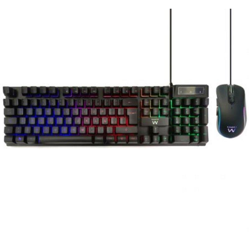 EWENT teclado+raton gaming PL3201 usb