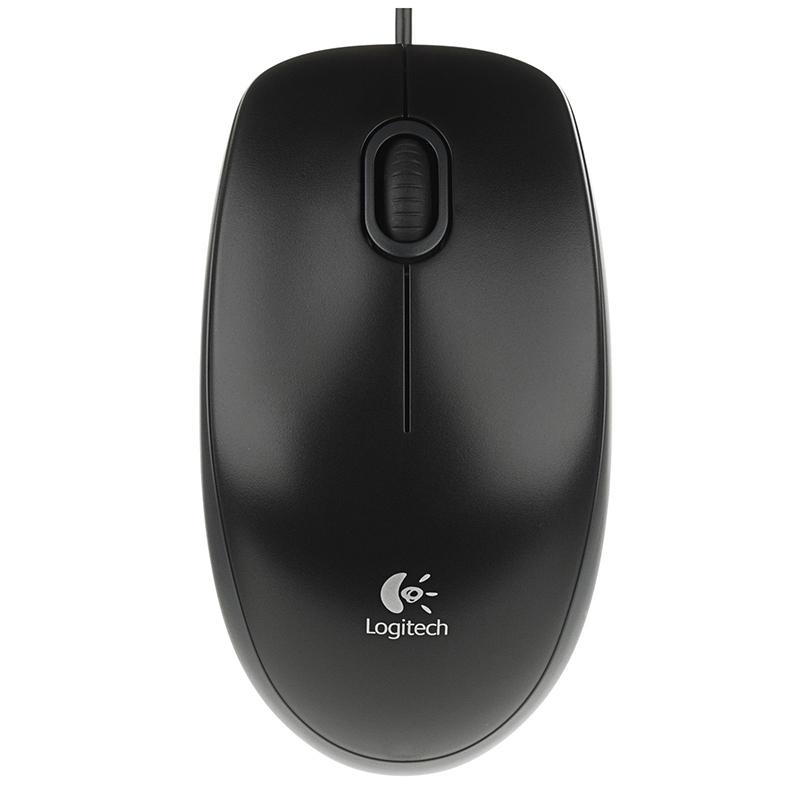 Logitech Ratón B100 OEM Negro