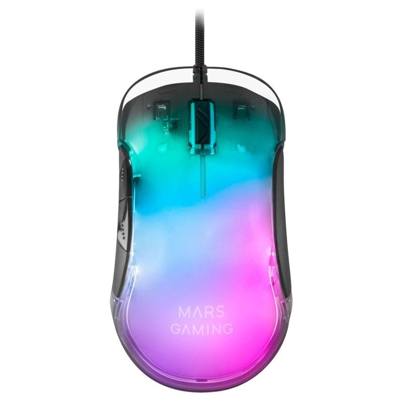 Mars Gaming Raton Gaming MMGLOW black