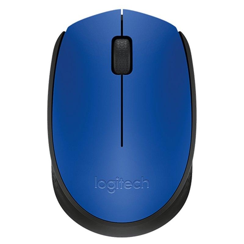 Logitech Ratón Inalámbrico M171 1000 dpi Azul