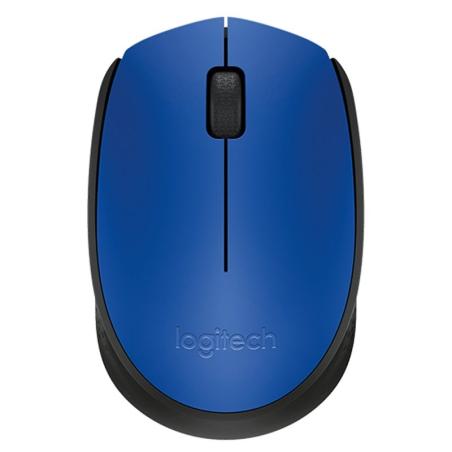 Logitech Ratón Inalámbrico M171 1000 dpi Azul