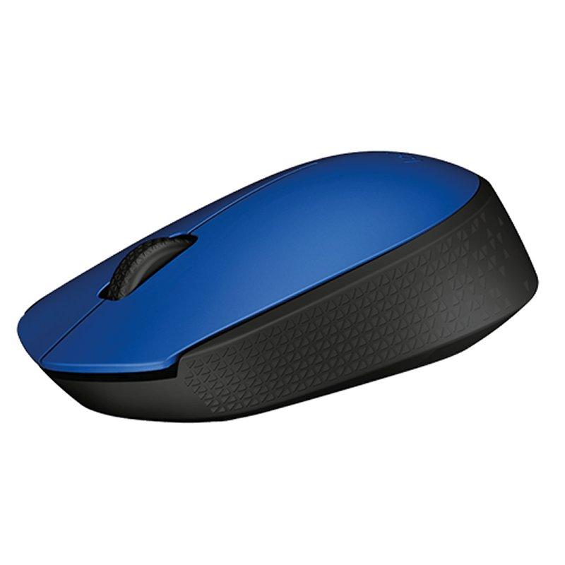 Logitech Ratón Inalámbrico M171 1000 dpi Azul
