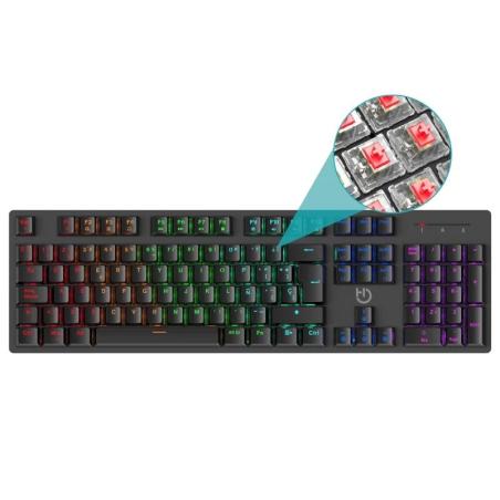 HIDITEC Teclado Gaming GK400 mecanico HIDITEC Teclado Gaming GK400 mecanico