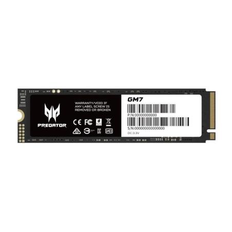 ACER PREDATOR SSD GM7 2Tb M.2 NVMe PCIe Gen 4x4 ACER PREDATOR SSD GM7 2Tb M.2 NVMe PCIe Gen 4x4