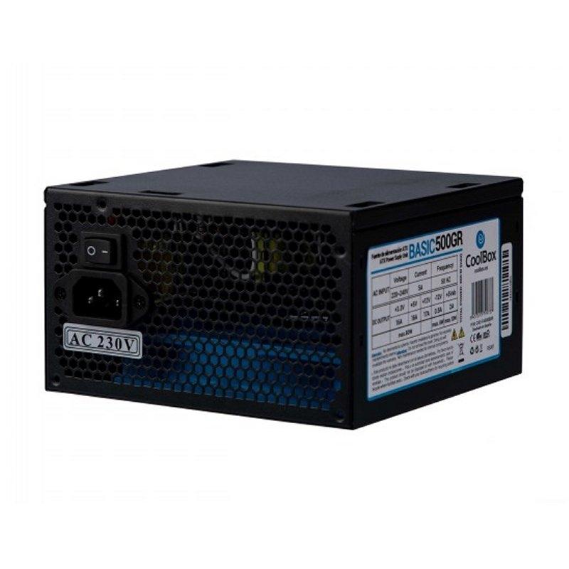 CoolBox Fuente.Alim  ATX COOLBOX BASIC 500GR