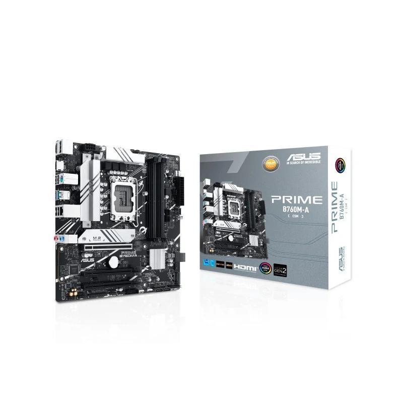 ASUS Placa Base PRIME B760M-A-CSM DDR4 mATX 1700