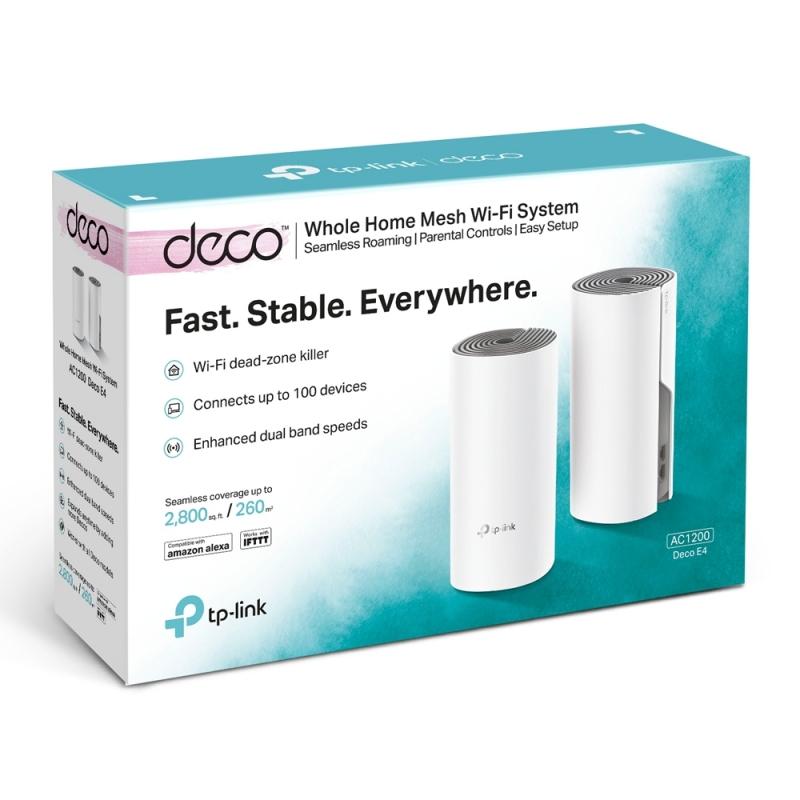 TP-Link Deco E4 Punto Acceso AC1200 Pack 2