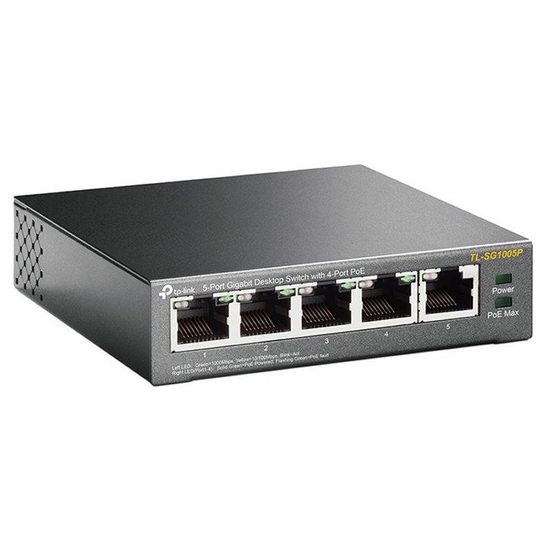 TP-LINK TL-SG1005P Switch 5xGB 4xPoE