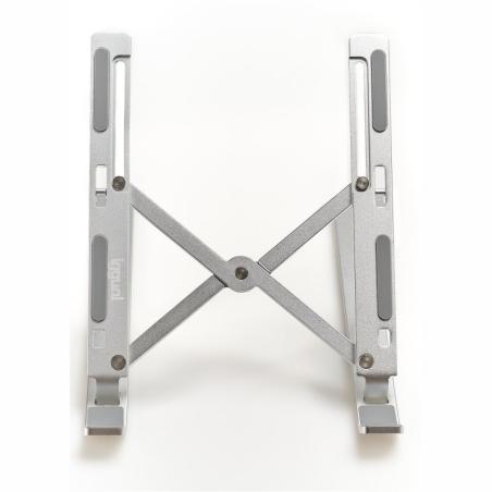 iggual Soporte elevador plegable portátil 17 plata