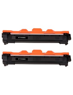 Brother TN1050 Negro Pack de 2 Cartuchos de Toner Genericos