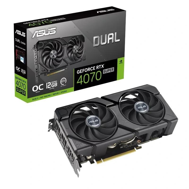 ASUS VGA NVIDIA DUAL-RTX4070S-O12G-EVO 12GB DDR6