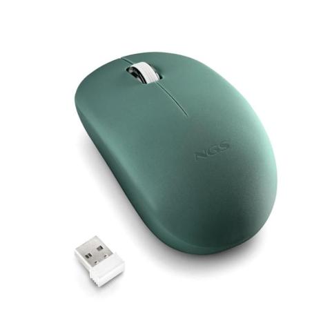 NGS Raton Inalambrico Teclas silenciosas Verde NGS Raton Inalambrico Teclas silenciosas Verde