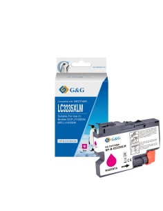 G&G Brother LC3235XL/LC3233 Magenta Cartucho de Tinta...