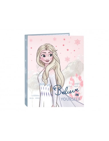 Carpeta safta folio carton 4 anillas mixtas frozen ii magical seasons