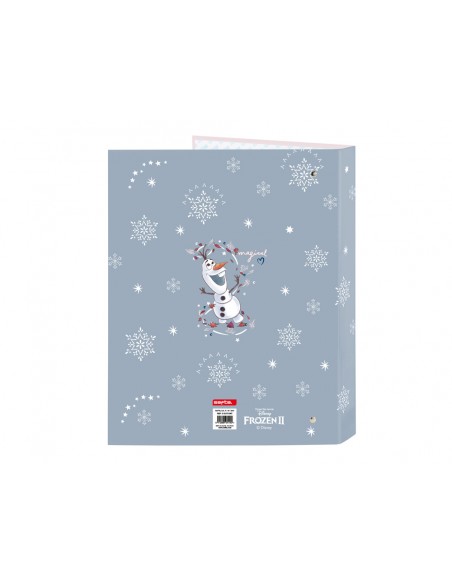 Carpeta safta folio carton 4 anillas mixtas frozen ii magical seasons