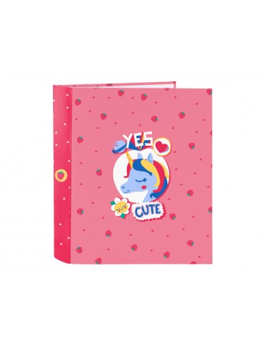 Carpeta safta carton folio 4 anillas mixtas 40 mm blackfit8 cute 270x60x330 mm