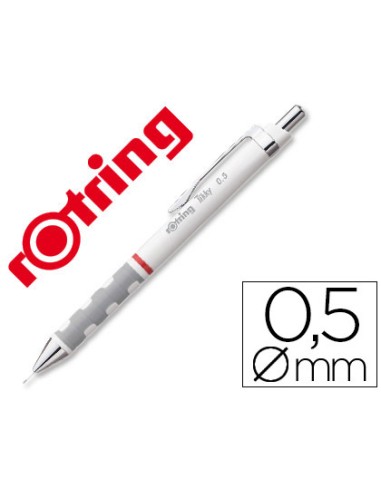 Portaminas rotring tikky 05 mm blanco