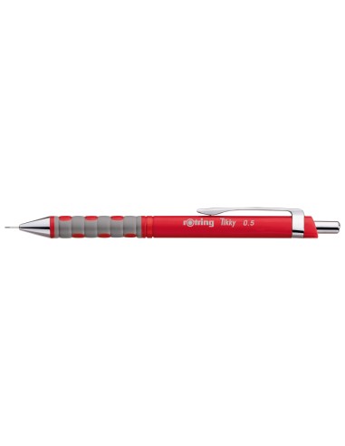 Portaminas rotring tikky 05 mm rojo