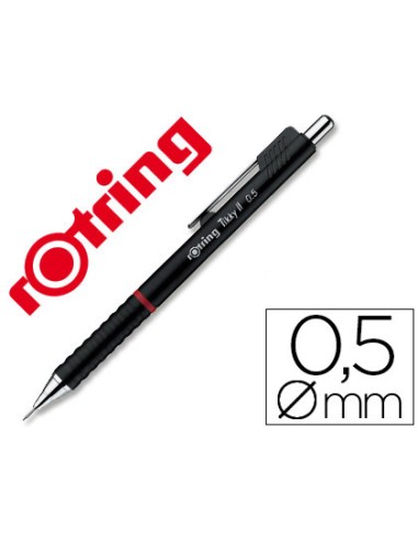 Portaminas rotring tikky 05 mm negro