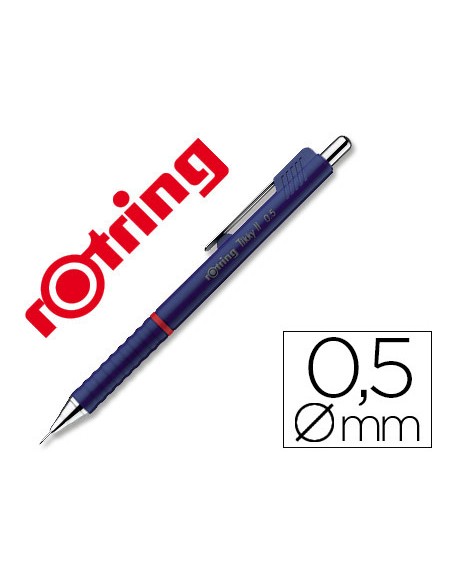 Portaminas rotring tikky 05 mm azul Portaminas rotring tikky 05 mm azul