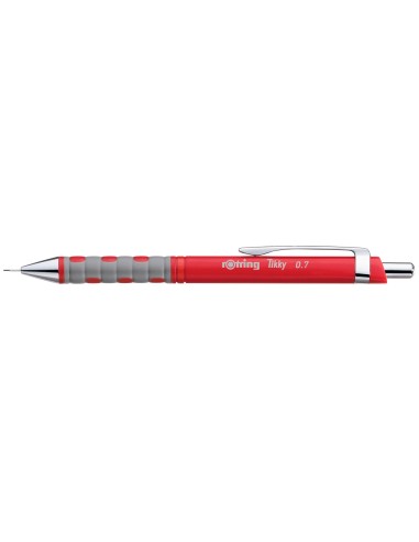 Portaminas rotring tikky 07 mm rojo