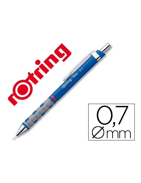 Portaminas rotring tikky 07 mm azul Portaminas rotring tikky 07 mm azul