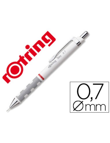 Portaminas rotring tikky 07 mm blanco