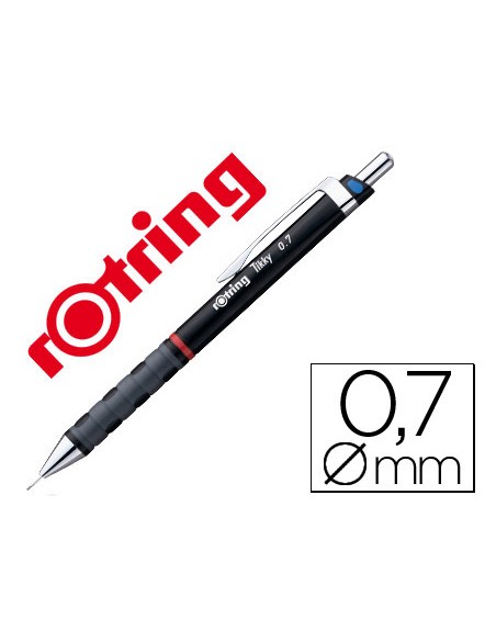 Portaminas rotring tikky 07 mm negro Portaminas rotring tikky 07 mm negro